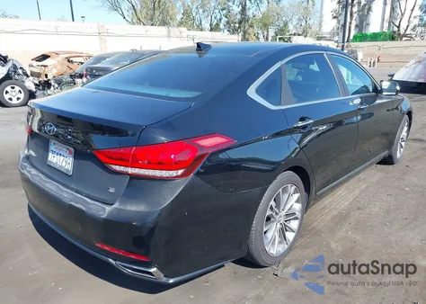 2015 Hyundai Genesis 3.8 from USA, damaged, VIN KMHGN4JEXFU017225